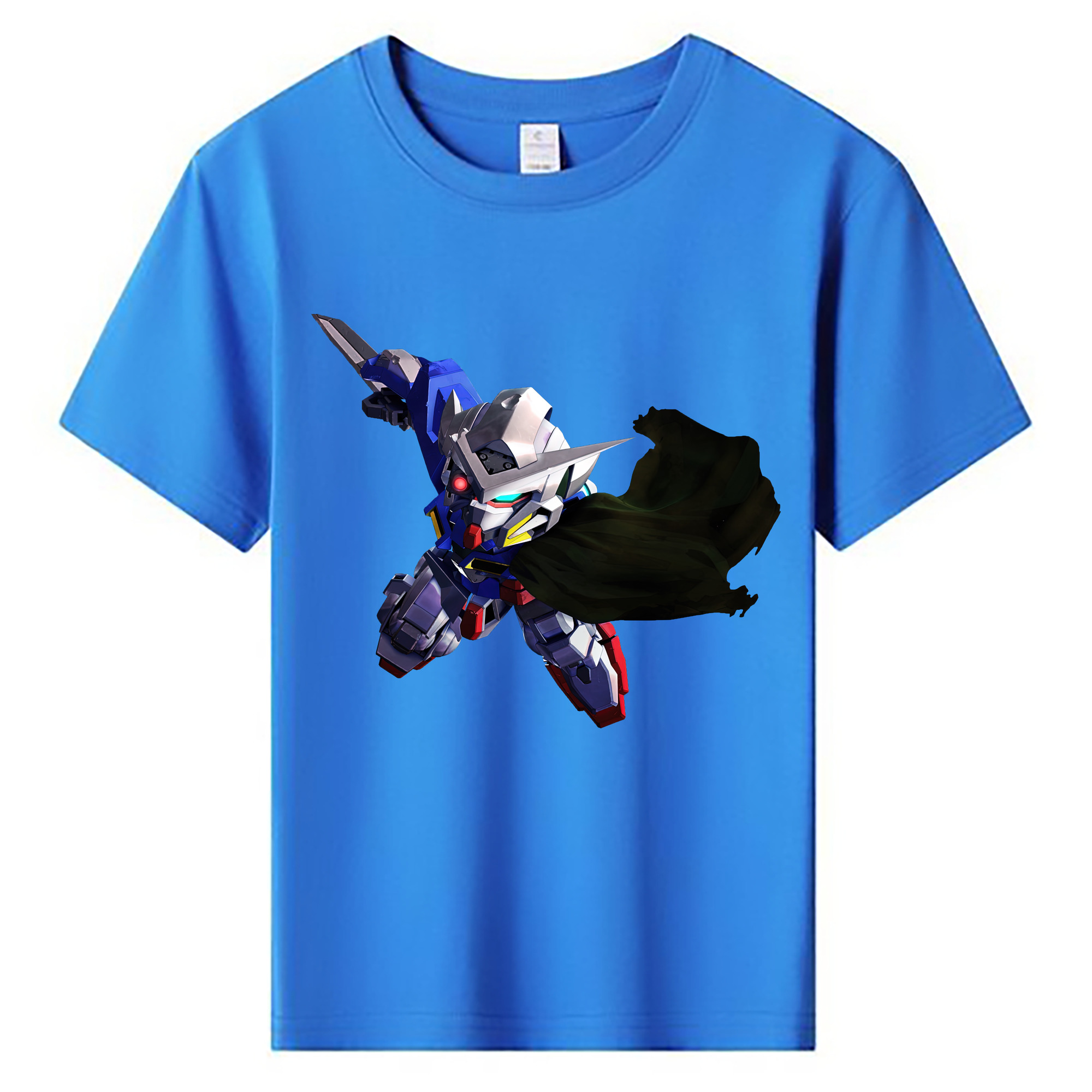 （画像用） 機動戦士ガンダム Mobile Suit Gundam 綿100％キッズTシャツ（フロントプリント）